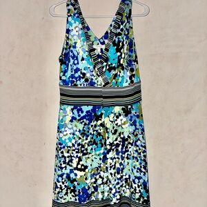 Dress Barn Multicolor Sleeveless Dress